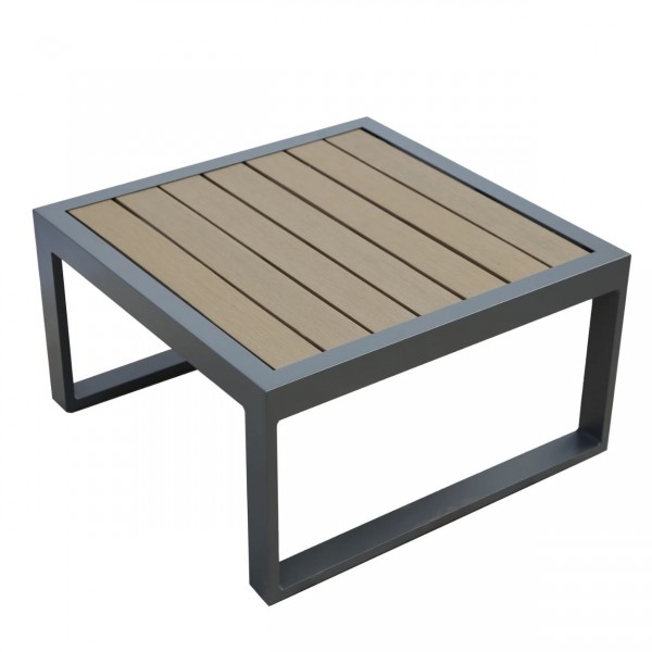 Designer 5 seat Outdoor aluminium sofa set with coffee table Positano 