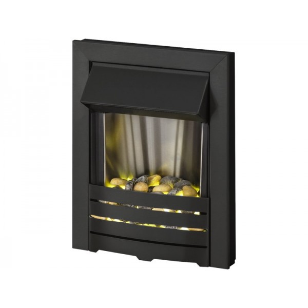Adam Helios Electric Fire in Black