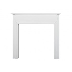 Adam Honley Mantelpiece in Pure White, 48 Inch Adam Honley Mantelpiece in Pure White, 48 Inch