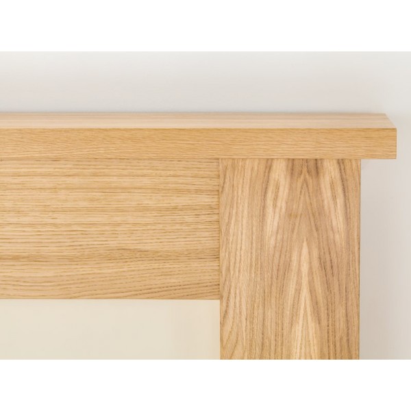 Adam New England Fireplace in Oak, 48 Inch
