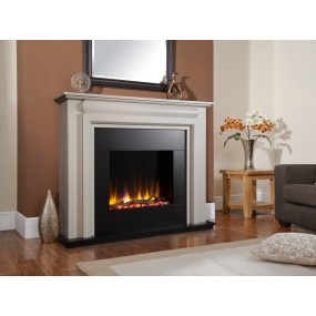 Designer Fire Celsi Ultiflame VR Elara 22" Electric Fireplace Suite in Smooth Mist