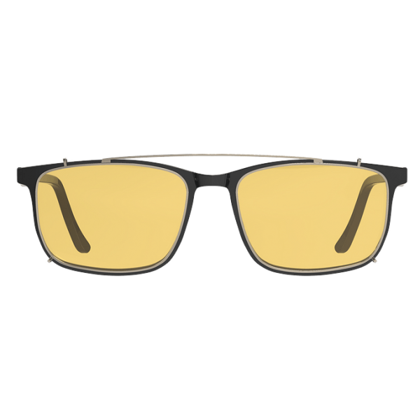Harrison Blue Light Glasses – Everyday Lens - with Heavy Duty Clip On - BLACK
