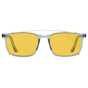 Harrison Blue Light Glasses – Everyday Lens - with Heavy Duty Clip On - CRYSTAL Harrison Blue Light Glasses – Everyday Lens - with Heavy Duty Clip On - CRYSTAL