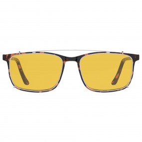 Harrison Blue Light Glasses – Everyday Lens - with Heavy Duty Clip On - TORTOISESHELL Harrison Blue Light Glasses – Everyday Lens - with Heavy Duty Clip On - TORTOISESHELL
