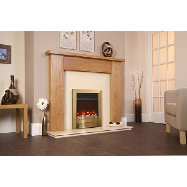Designer Fire - Celsi Electricflame Essence Antique Brass 16''