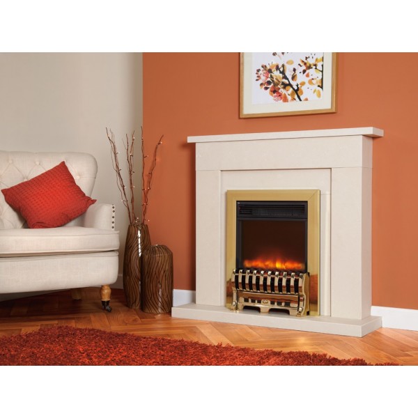 Designer Fire Electric - Celsi Traditional Insert Royal Brass 16''