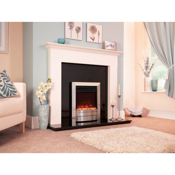 Designer Fire Electric - Celsi Electriflame XD Essence Brushed Silver 16''