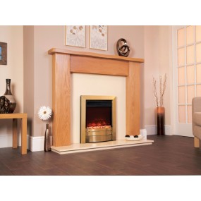 Designer Fire Electric - Celsi Electriflame XD Essence Antique Brass 16'' Designer Fire Electric - Celsi Electriflame XD Essence Antique Brass 16''
