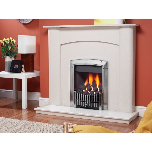 Designer Fire -  Flavel FICC6RSN Caress Contemporary Silver -SC