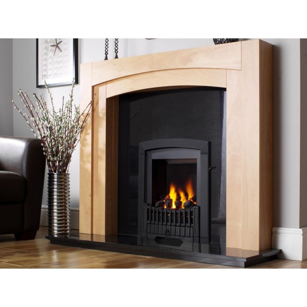 Designer Fire - Flavel FDRN57G Black Melody Gas Fire - SC