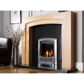 Designer Fire - Flavel FDRN68G Silver Melody Gas Fire - SC Designer Fire - Flavel FDRN68G Silver Melody Gas Fire - SC