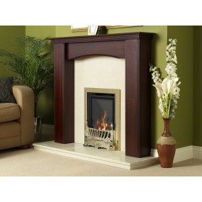 Designer Fire - Flavel FHKC14RN3 Brass Traditional Kenilworth HE Gas Fire - RC Designer Fire - Flavel FHKC14RN3 Brass Traditional Kenilworth HE Gas Fire - RC