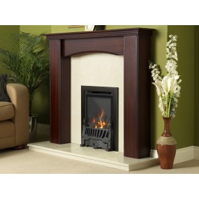 Designer Fire -Flavel FHKC26RN3 BlackTraditional Kenilworth HE Gas Fire - RC