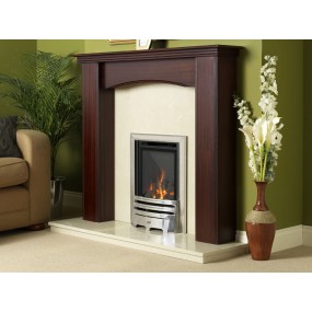 Designer Fire - Flavel FHKC37MN2 Kenilworth HE Gas Fire Contemporary MC - Silver Designer Fire - Flavel FHKC37MN2 Kenilworth HE Gas Fire Contemporary MC - Silver