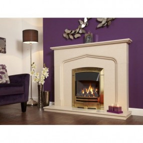 Designer Fire - Flavel FKPCDBRN2 Gold Decadence Plus Gas Fire - RC Designer Fire - Flavel FKPCDBRN2 Gold Decadence Plus Gas Fire - RC
