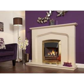 Designer Fire - Flavel FKPCDBSN Gold Decadence Plus Gas Fire - SC Designer Fire - Flavel FKPCDBSN Gold Decadence Plus Gas Fire - SC
