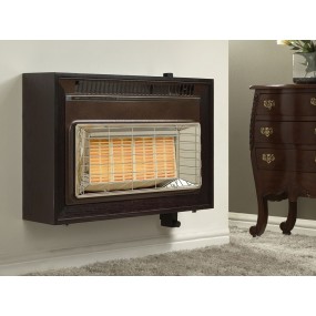 Designer Fire - Flavel FORMM0EN Mahogany Misermatic Gas Fire - EC Designer Fire - Flavel FORMM0EN Mahogany Misermatic Gas Fire - EC