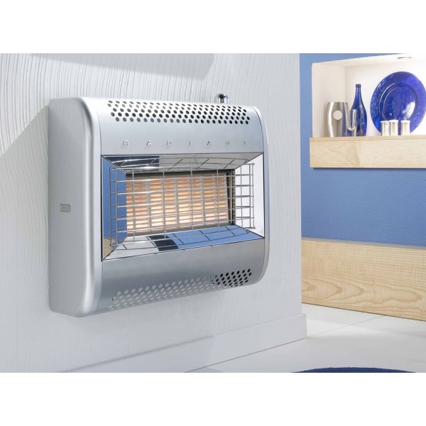 Designer Fire - Flavel FORRS0EN Silver Renaissance Gas Fire - EC