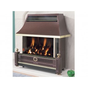 Designer Fire - Flavel FRECR0EN Bronze/Brass Renoir Gas Fire - EC Designer Fire - Flavel FRECR0EN Bronze/Brass Renoir Gas Fire - EC