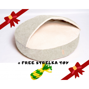 BED BUD- Basic Plus Range - Light Grey with FREE Strelka Toy BED BUD- Basic Plus Range - Light Grey with FREE Strelka Toy