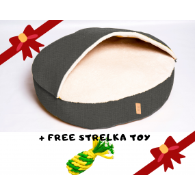 BED BUD- Basic Plus Range - Dark Grey with FREE Strelka Toy BED BUD- Basic Plus Range - Dark Grey with FREE Strelka Toy