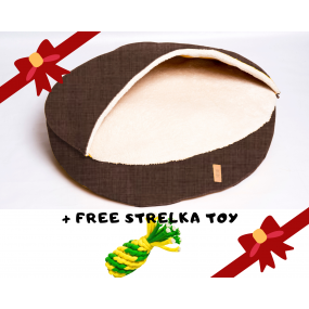 BED BUD- Basic Plus Range - Chestnut with FREE Strelka Toy BED BUD- Basic Plus Range - Chestnut with FREE Strelka Toy