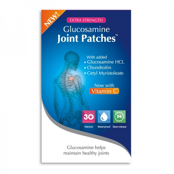 Pain Relief - Glucosamine Joint Patches with Vitamin C (Special 3 for 2 Bundle)