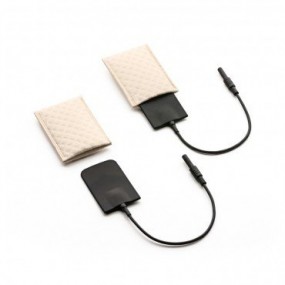 Saalio® Set of Silicone Electrodes for armpits with sponge pads (1 Pair)