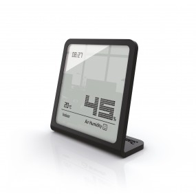 Selina Hygrometer- Stadler Form- Black Selina Hygrometer- Stadler Form- Black