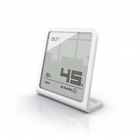 Selina Hygrometer- Stadler Form- White Selina Hygrometer- Stadler Form- White