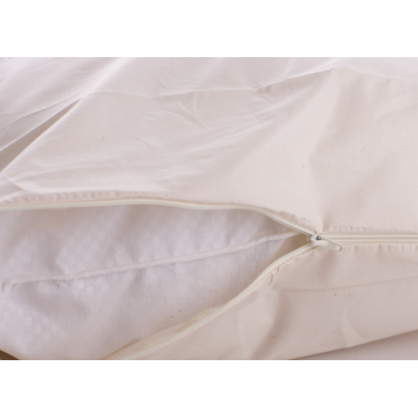 Anti Allergy Bedding - Cottonfresh Fully Enclosed Natural Cotton Pillow Cases (Pair) - Standard - 75 x 50 cm