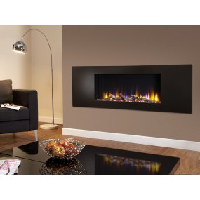 Celsi Designer Fire Ultiflame VR Metz Black Wall Mounted Inset Electric Fire 2 Years Warranty