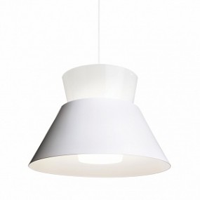 Indoor Lighting - Kartiot White Pendant Lamp (By Designer Yki Nummi )